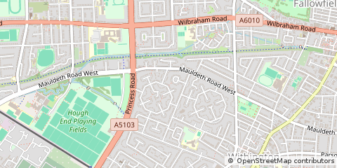 Map of Manchester