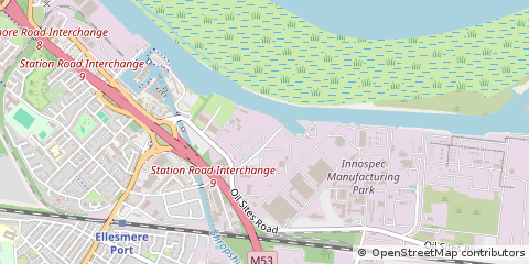 Map of Ellesmere Port