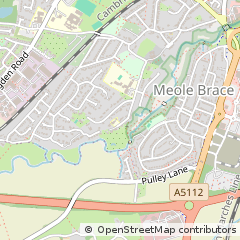 Map of Shrewsbury