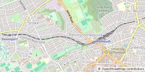 Map of Plymouth