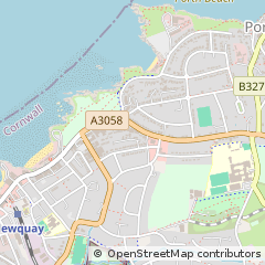 Map of Cornwall