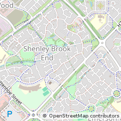 Map of Milton Keynes