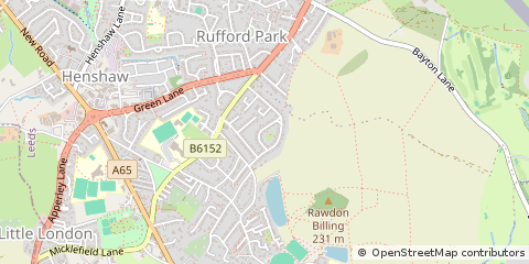 Map of Leeds