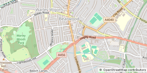 Map of Smethwick