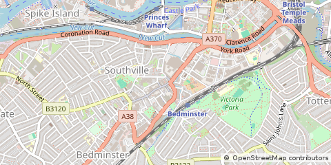 Map of Bristol, Avon