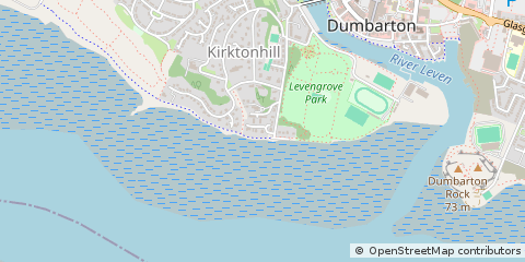 Map of Dumbarton