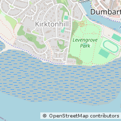 Map of Dumbarton