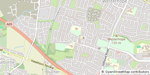 Map of Newcastle Upon Tyne