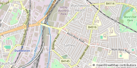 Map of Birmingham