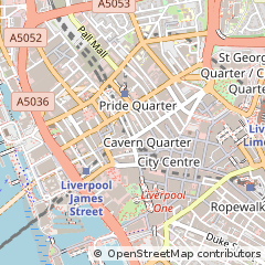 Map of Liverpool
