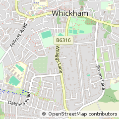 Map of Newcastle Upon Tyne