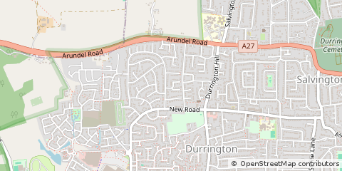 Map of Worthing