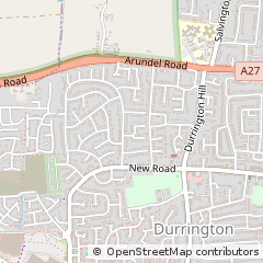 Map of Worthing