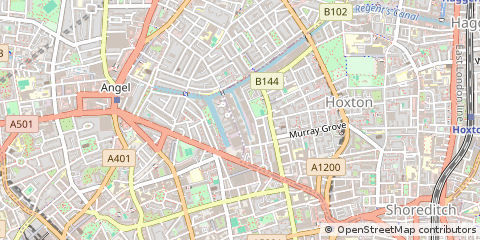 Map of London, West Sussex
