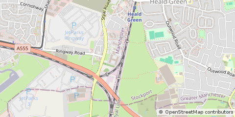 Map of Manchester