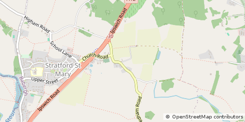 Map of Colchester