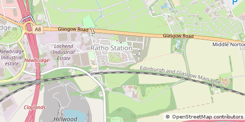 Map of Newbridge