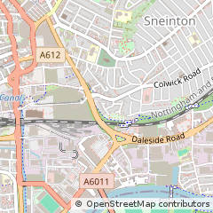 Map of Nottingham