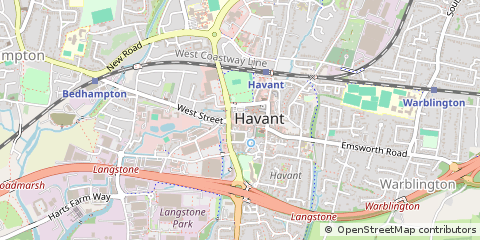 Map of Havant
