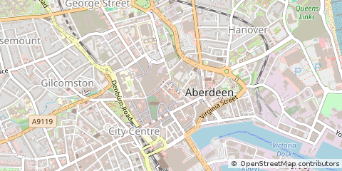 Map of Aberdeen