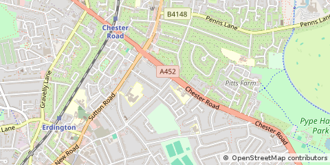 Map of Birmingham