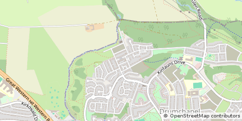 Map of Glasgow
