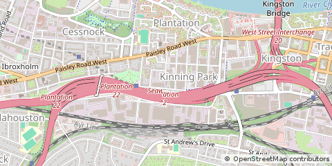 Map of Glasgow