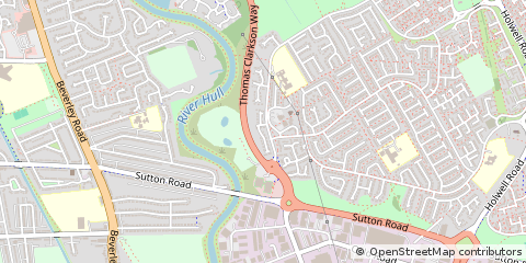 Map of Hull