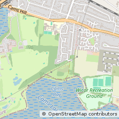 Map of Fareham, Hampshire
