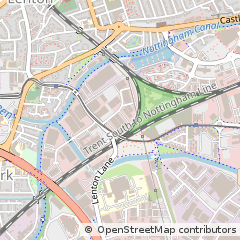 Map of Nottingham