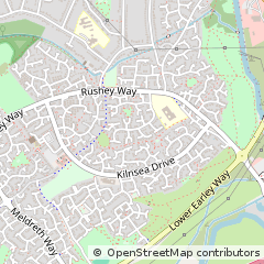 Map of Reading, Berskhire