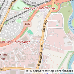 Map of Stockton-on-Tees