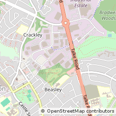 Map of (west), Newcastle-Under-Lyme, Staffs
