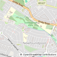 Map of Leicester