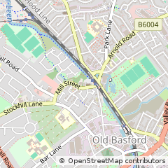 Map of Nottingham