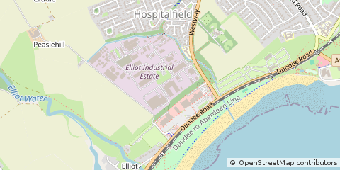 Map of Arbroath