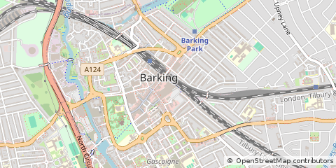 Map of Barking