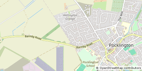 Map of York, East Yorkshire