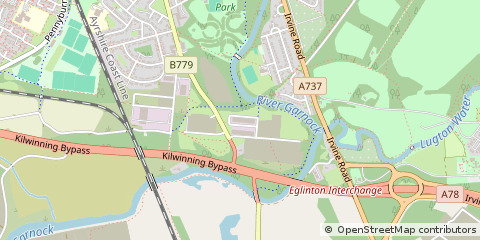 Map of Kilwinning