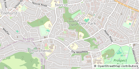 Map of Reading