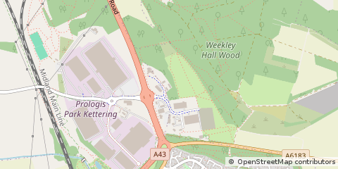 Map of Kettering