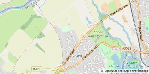Map of Reading