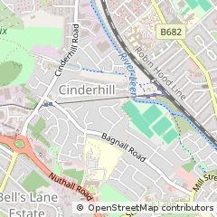 Map of Nottingham