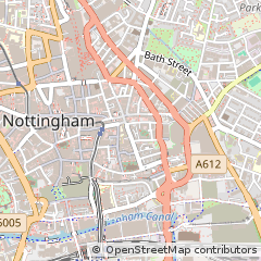 Map of Nottingham