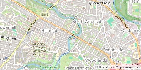 Map of Glasgow
