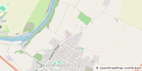 Map of Nottingham, Nottinghamshire