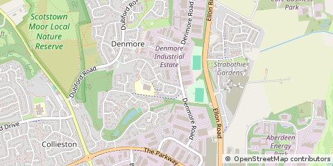 Map of Aberdeen