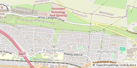 Map of Portsmouth