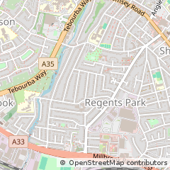 Map of Southampton, Hampshire