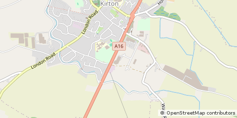 Map of Boston, Lincolnshire